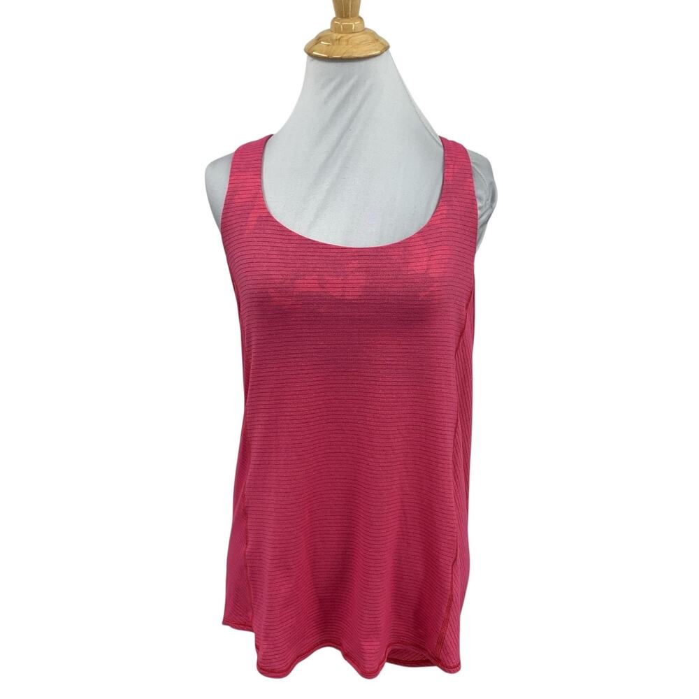 Lululemon Tank Top Womens 6 Punch Free To Be Wild Butterfly Angel Built In Bra